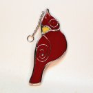 Cardinal bird glass suncatcher Cardinal bird glass suncatcher