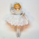 Ballerina doll Christmas ornament