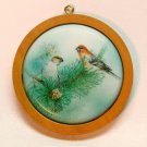 Hallmark Purple Finch Wildlife Collection 7th in series 1988 QX3711 Christmas ornament