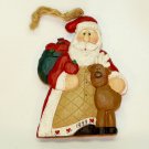 Large Eddie Walker Santa Christmas ornament