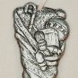 Carson pewter stocking Christmas ornament