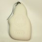 Longaberger snowman ceramic clay cookie mold 1997