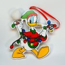 Vtg Donald Duck the Walt Disney Co and Kurt Adler wooden ornament