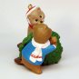 Vtg Hallmark 1998 Mom and Dad beaver Christmas ornament QX6653