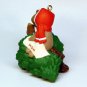 Vtg Hallmark 1998 Mom and Dad beaver Christmas ornament QX6653
