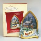 Hallmark Thomas Kincade Sunday Evening Sleigh Ride ornament QX2903 2002