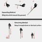 Handle Stick Foldable Climbing Walking Stick Portable Telescopic Swing Stick