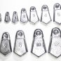 Flat Bank Sinkers - 1/2oz - 36 Count - Free Shipping - Proudly made in the U.S.A!