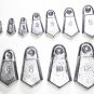 Flat Bank Sinkers - 2oz - 24 Count - Free Shipping - Proudly made in the U.S.A!