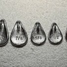 No Snag Sinkers - 5/8oz - 12 Count - Free Shipping - Proudly made in the U.S.A!