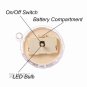 4pcs Solar Diamond Shape Garden LED Waterproof Decorative Lamps
