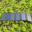 8W folding solar charger, suitable for direct charging of phone or battery bank.