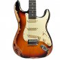High-Quality 6-String Visit to the Old Electric Guitar Retro Old Sun-Colored