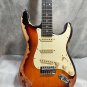 High-Quality 6-String Visit to the Old Electric Guitar Retro Old Sun-Colored