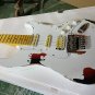 Relic 6 Strings White Basswood Electric Guitar With SSH Pickups. Maple