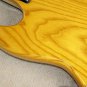 Chinese Guitar Factory Custom New Natural Ash Body 4 String Jazz Bass Guitar