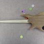 Free Shipping Factory Custom New Display Natural Wood Brown and Black 4-String