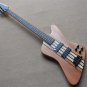 4 Strings Thunderbird Natural Wood Color One Picece Neck
