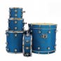 Hot Sale C2P Sparkling Wrapped Acoustic Drum Set Drum Kit