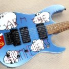 Guitare Électrique motif autocollant
