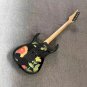 Guitare Électrique à 6 Cordes Peinte à la Main