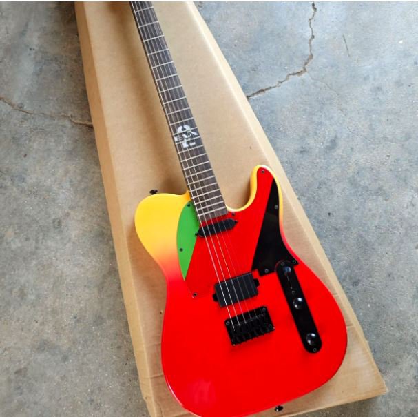 Guitare &Atilde;�lectrique Rouge &Atilde;&nbsp; Six Cordes