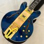 Guitare Électrique Semi-Creuse à Trou en F