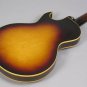 Guitare Électrique Vintage Sunburst Semi Hollow Body
