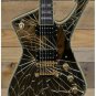 Guitare &Atilde;�lectrique Miroir en Argent Violet