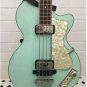 Hofner Violin Club Green Electric Bass Guitar - 125e Anniversaire 2024