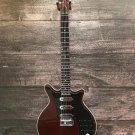 Guitare Électrique Cerise Antique en Acajou