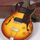 Guitare Électrique Semi-Hollow Vintage Sunburst