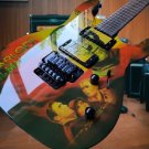 Guitare électrique Double Cutaway – Édition "Mummy Horror" – Pièce de collection