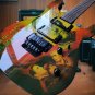 Guitare électrique Double Cutaway – Édition "Mummy Horror" – Pièce de collection