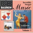 re/search : incredibly strange music volume 1 (CD 1993 caroline, 13 tracks, used mint)