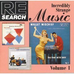 re/search : incredibly strange music volume 1 (CD 1993 caroline, 13 tracks, used mint)