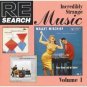 re/search : incredibly strange music volume 1 (CD 1993 caroline, 13 tracks, used mint)