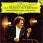 mendelssohn symphonien no.3 schottische / no.4 italienische, berliner phil. & levine (CD 1989 mint)