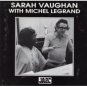 sarah vaughan with michel legrand CD 1990 musical heritage society used very good