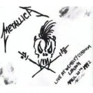 metallica : live at wembley stadium london april 20th 1992 CD single 3 tracks used