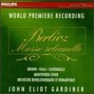 berlioz - messe solennelle : gardiner brown viala cachemaille, CD 1994 philips BMG Dir. mint
