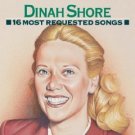 dinah shore - 16 most requested songs CD 1991 sony 16 tracks used mint