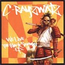 c-rayz walz - we live the black samurai CD ep 2004 definitive jux 12 tracks used mint