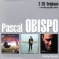 pascal obispo - coffret CD 3-disc boxset 2001 sony epic new factory sealed