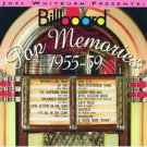 joel whitburn presents billboard pop memories 1955 - 1959 CD 1994 rhino MCA used mint