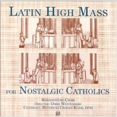 latin high mass for nostalgic catholics CD 1999 world library publications mint