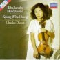 kyung wha chung - Tchaikovsky & Mendelssohn violin concertos - dutoit CD 1983 decca london mint
