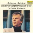 Beethoven Symphony No.3 in Eb Eroica - von Dohnanyi & Cleveland Orchestra CD 1984 telarc mint