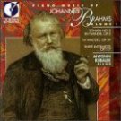 piano music of johannes brahms volume 1 - antonin kubalek, piano CD 1991 dorian mint
