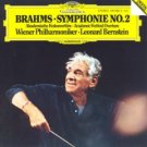 brahms symphonie no.2 & Academic Festival Overture - vienna philharmonic & bernstein CD 1983 DG mint